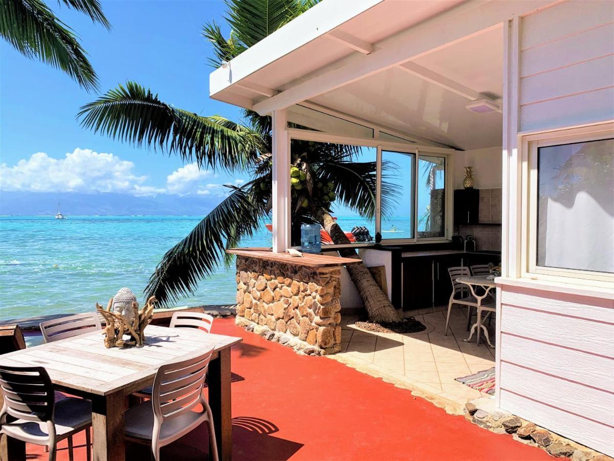 Moorea - Bungalow Chez Papou Afareaitu 外观 照片