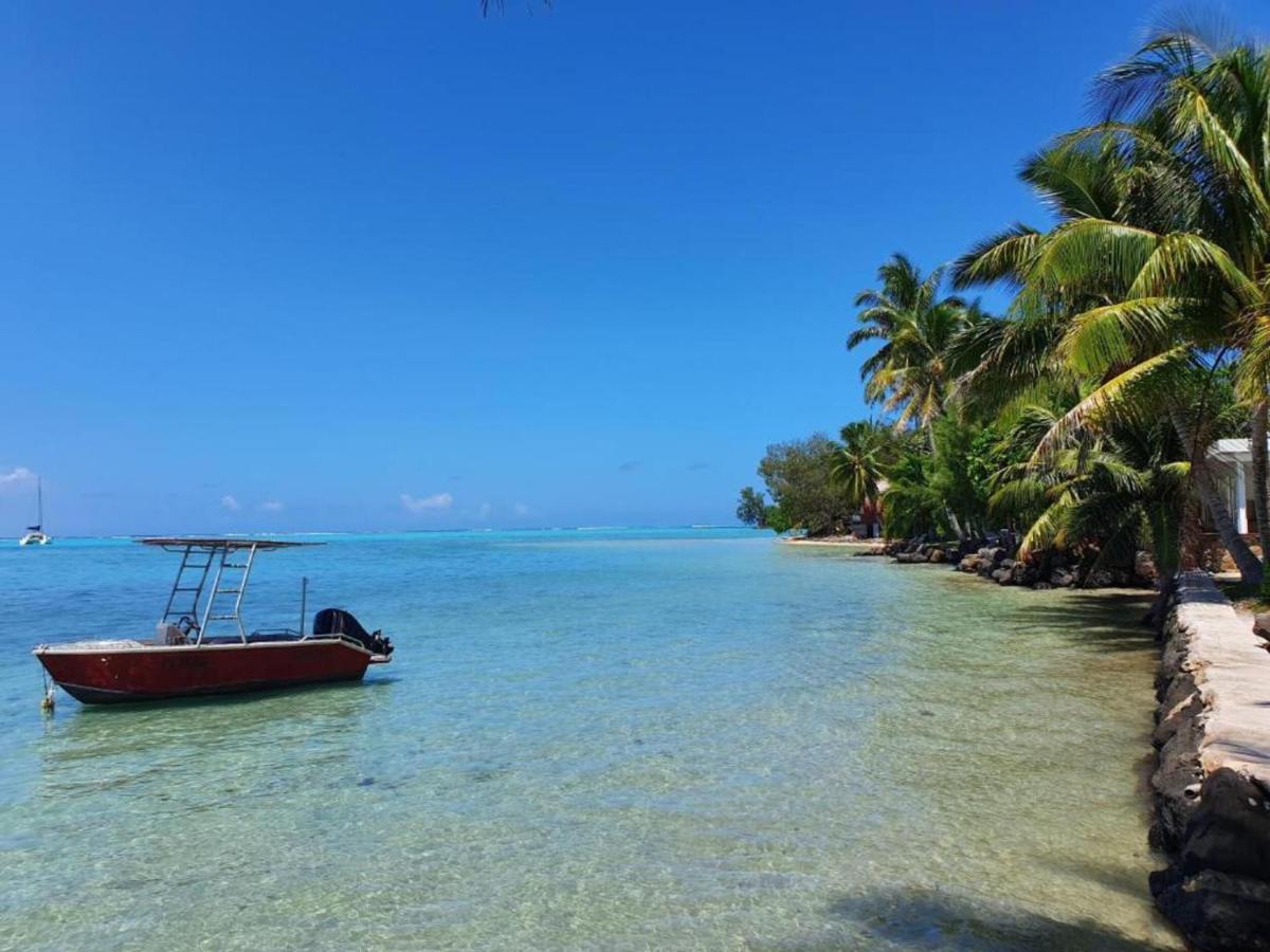 Moorea - Bungalow Chez Papou Afareaitu 外观 照片
