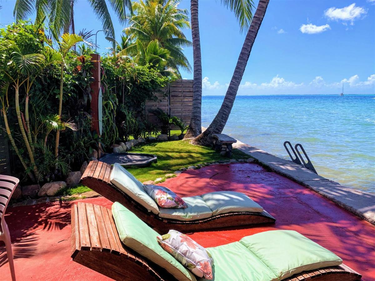 Moorea - Bungalow Chez Papou Afareaitu 外观 照片