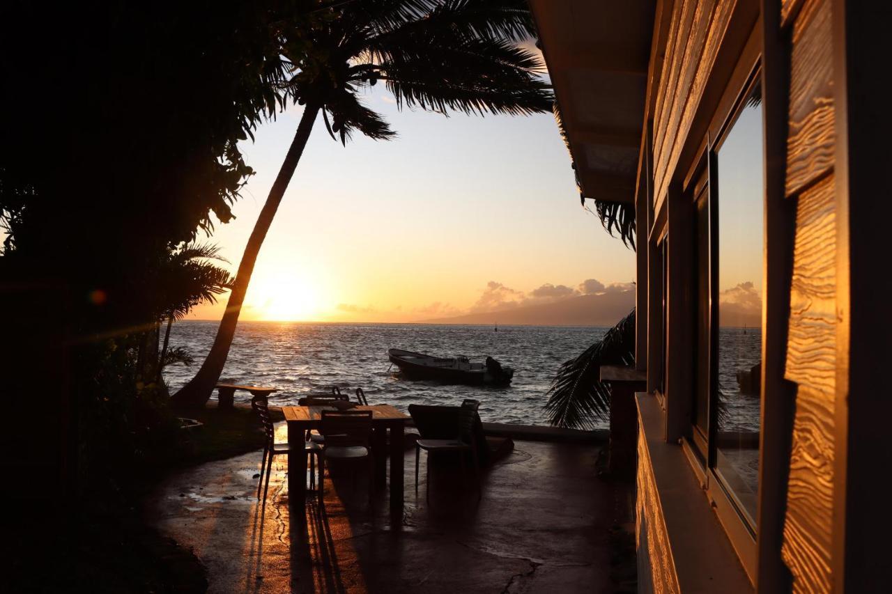 Moorea - Bungalow Chez Papou Afareaitu 外观 照片