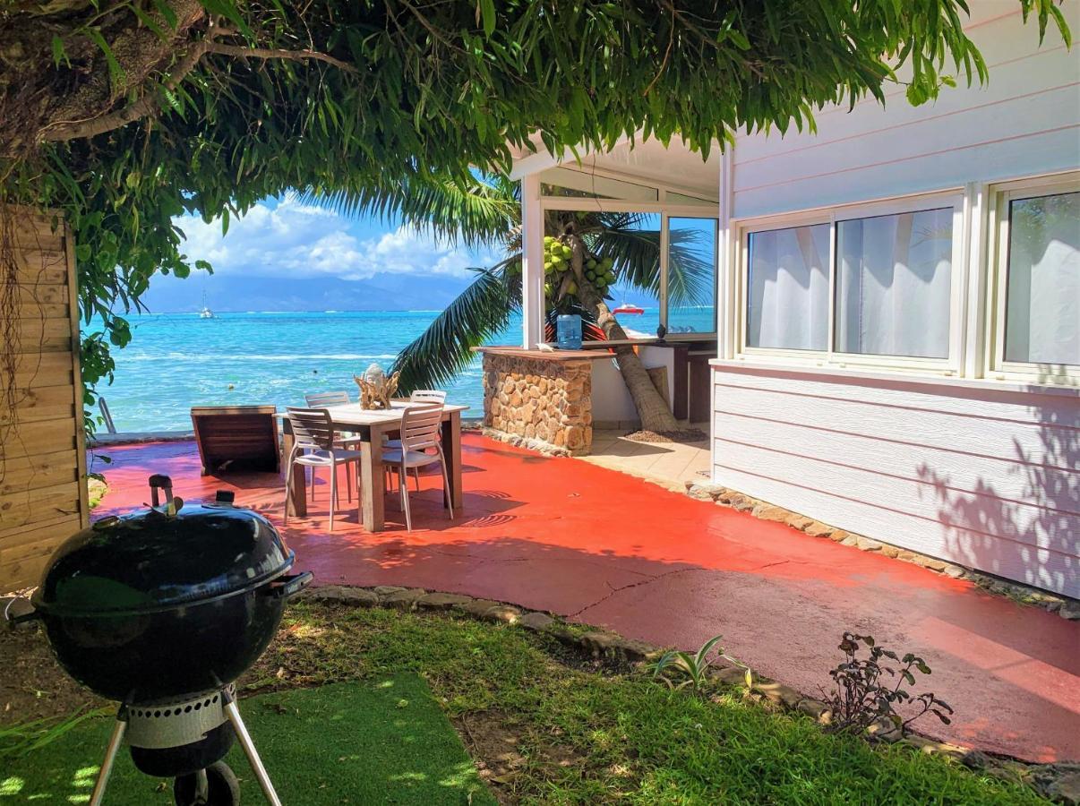 Moorea - Bungalow Chez Papou Afareaitu 外观 照片